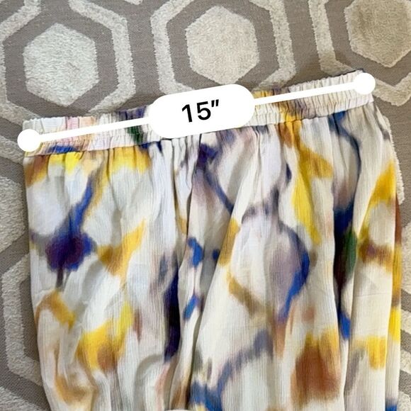 ba&sh FIPAN Printed Palazzo Wide Leg Pants 10 NWOT - Picture 10 of 15